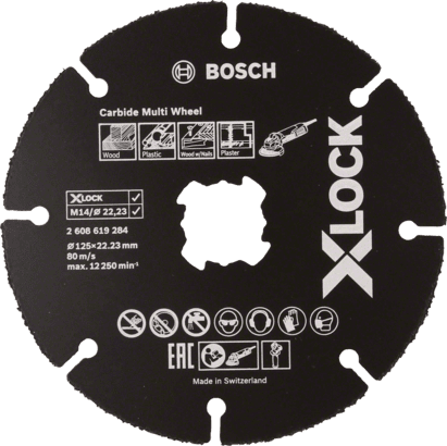 Новый подлинный Bosch 2608619284 X-Lock Carbid