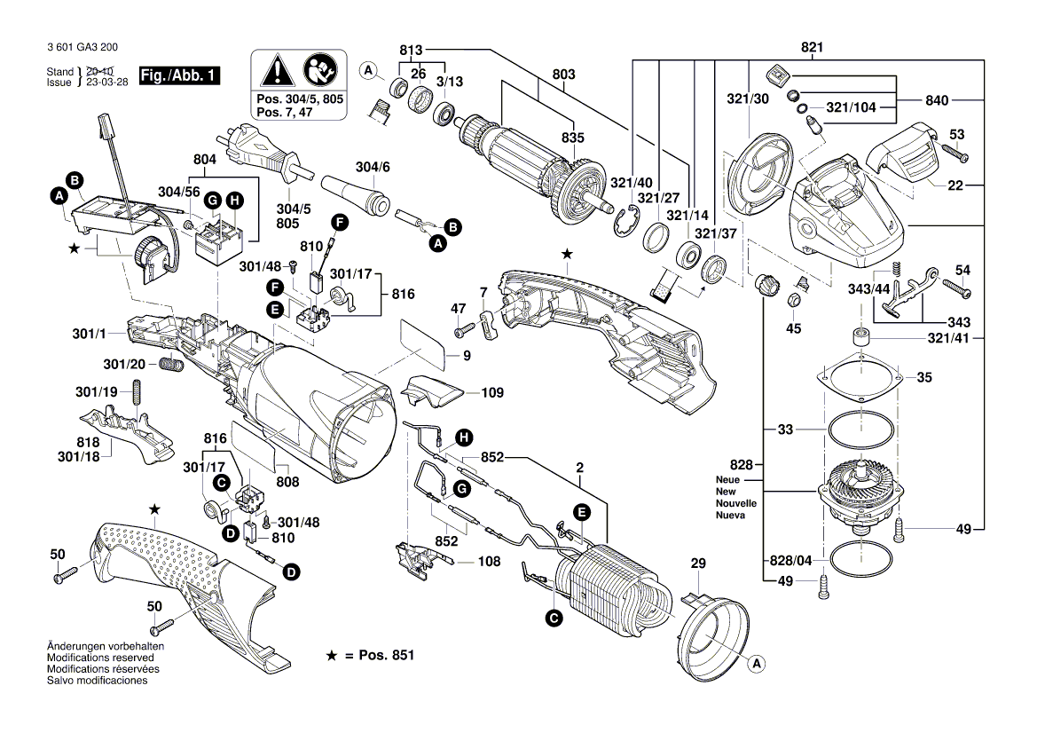 Новая подлинная электронная сборка Bosch 1607000E54