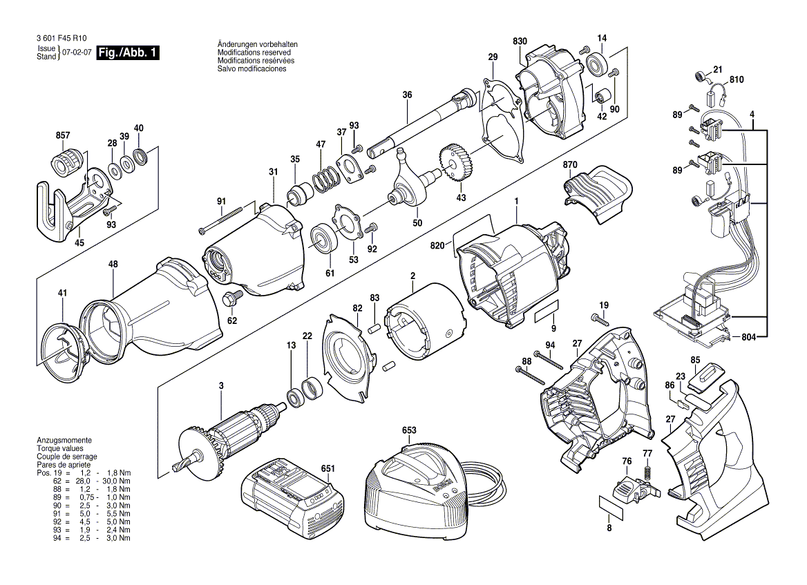 Neue echte Bosch 2610937437 Kompressionsfeder