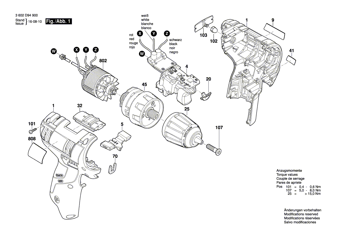 Ny ekte Bosch 2609136009 Navneskilt