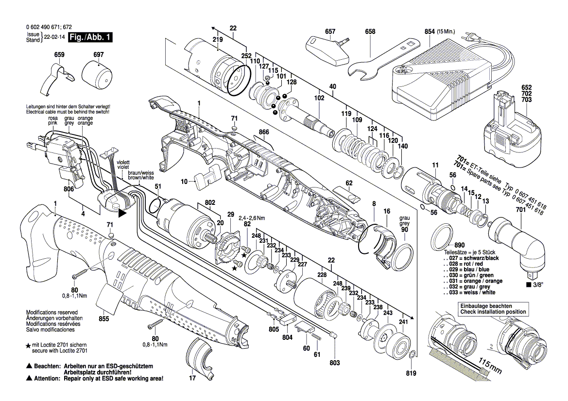 Neue echte Bosch 3607030426 Planetary Gear Train