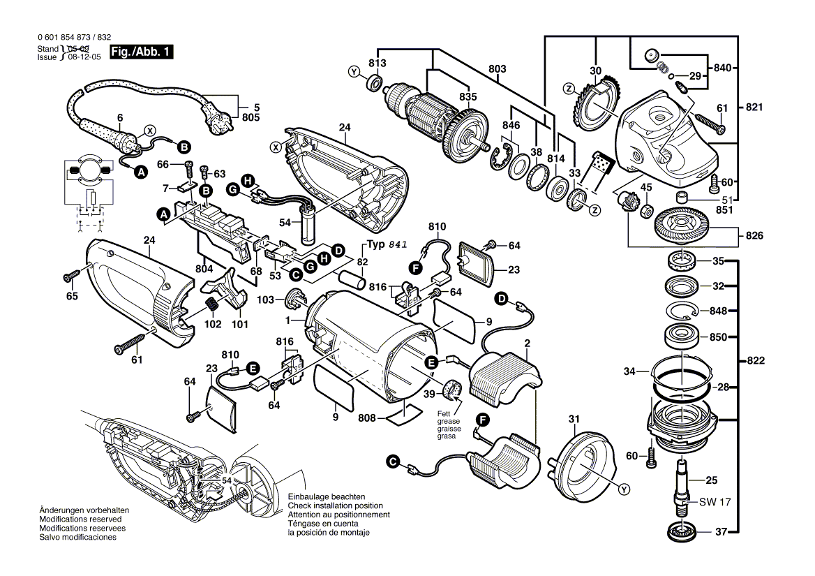 NOUVEAU BOSCH VOLICE 1605108190 MOTEUR DE MOTEUR