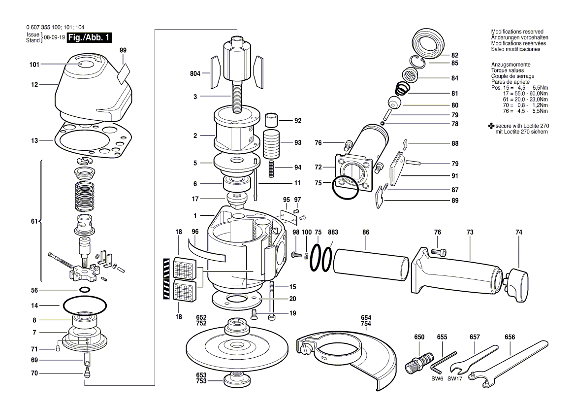 Neue echte Bosch 2918140026 Klopfenschraube