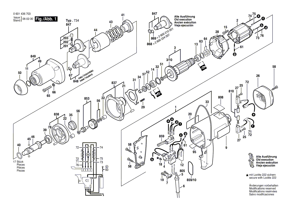 New Genuine Bosch 2604010629 Armature