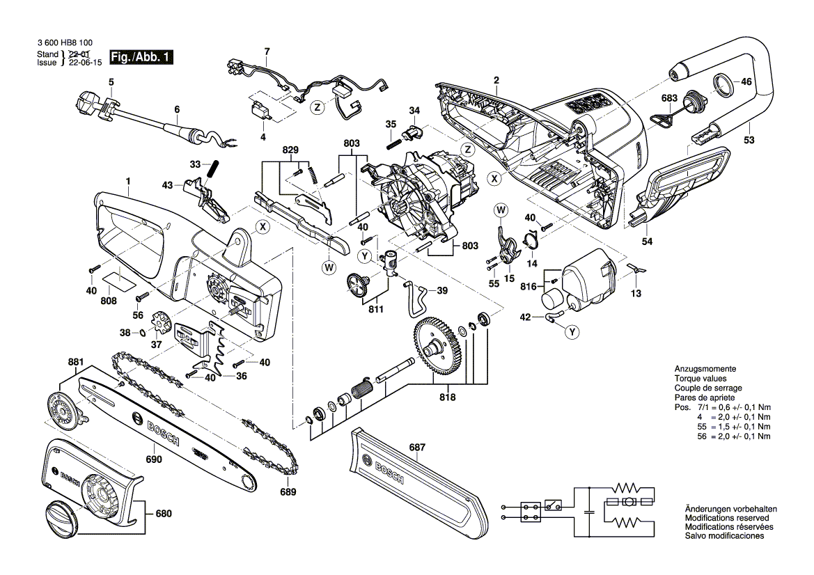 Nouveau dispositif de réglage véritable Bosch 1607000EG1