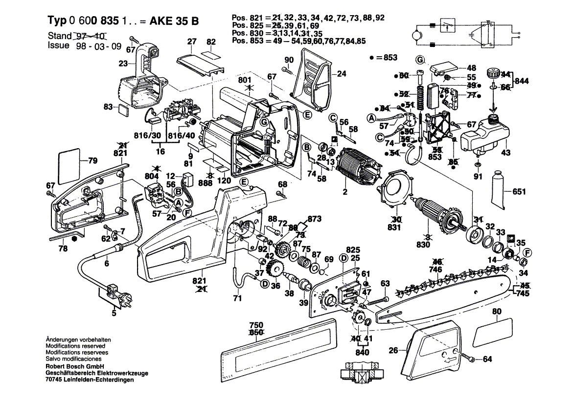 Neue echte Bosch 1604477005 Klingenterminal