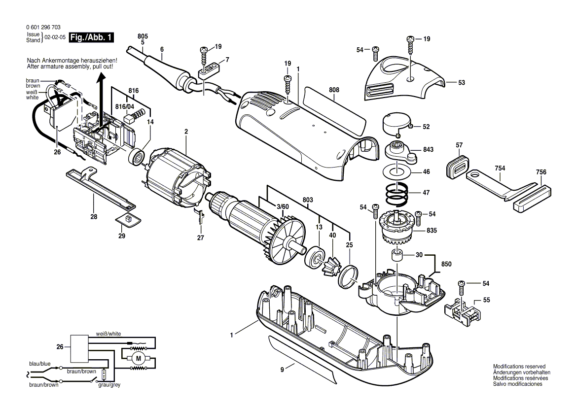 Neues echtes Bosch 2604220611 Feld