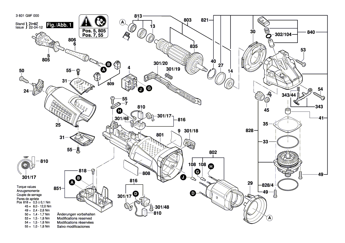 Nouvelle véritable plaque signalétique Bosch 160111A57P