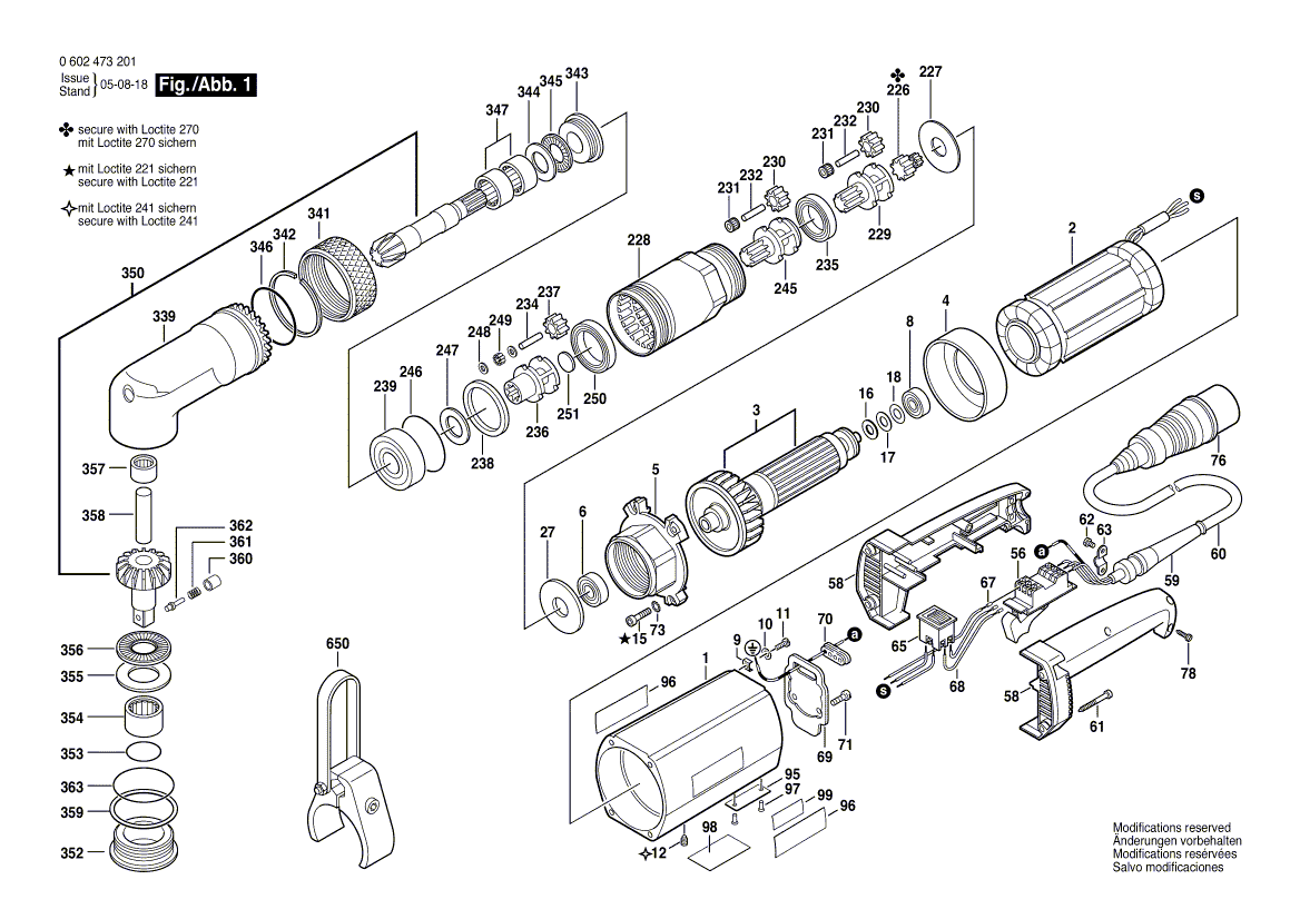 Новый подлинный Bosch 1603402004 SET VINT