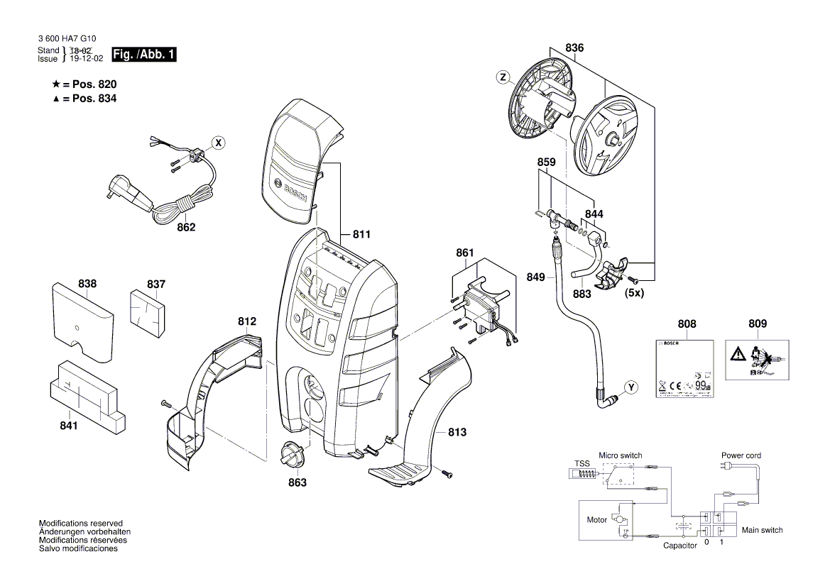 Neue echte Bosch F016F04999 Switch Aktuator