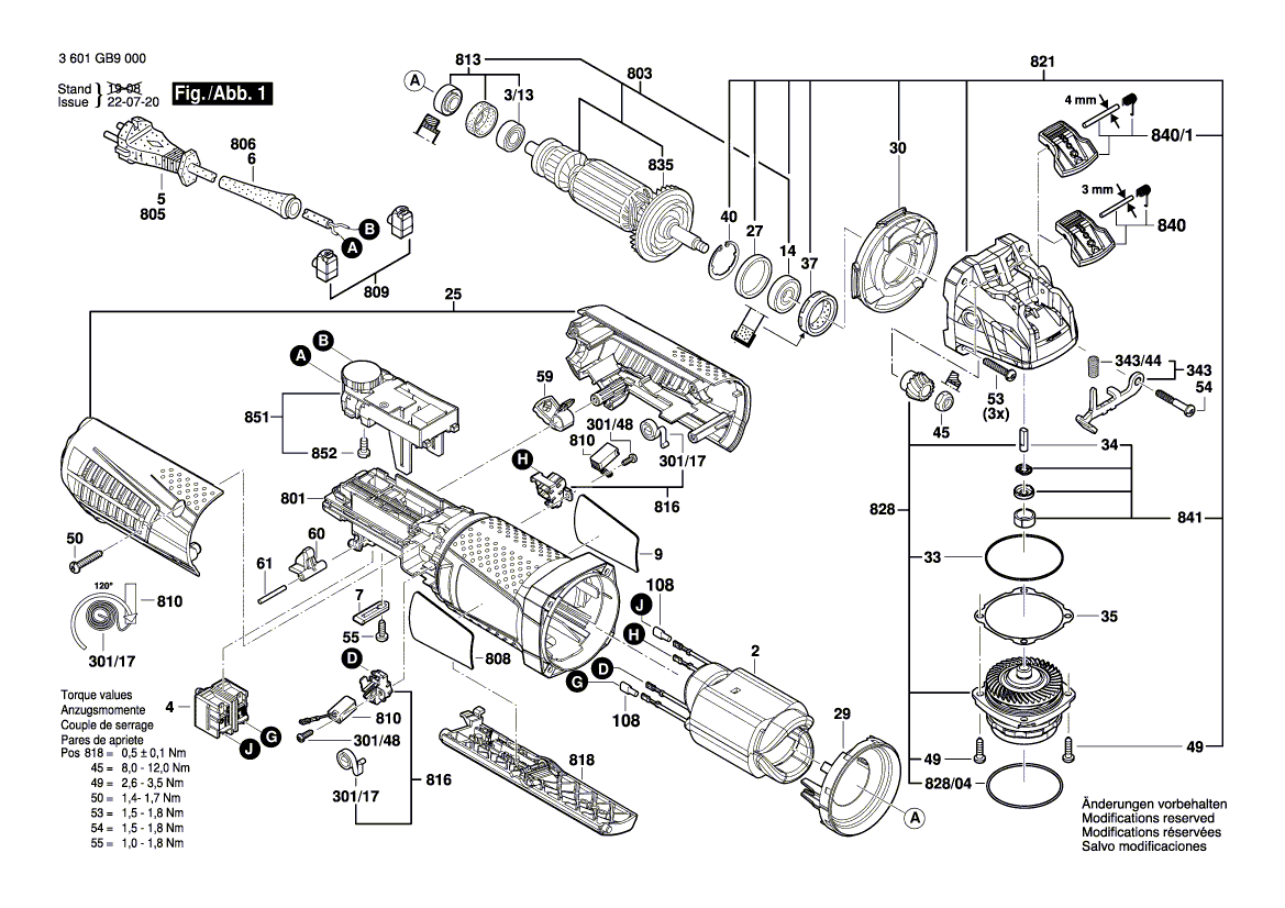 Nouvelle véritable plaque signalétique Bosch 160111A6JB