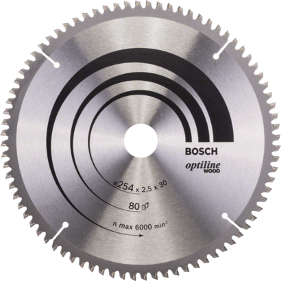 New Genuine Bosch 2608640437 Optiline Wood Circular Saw Blade