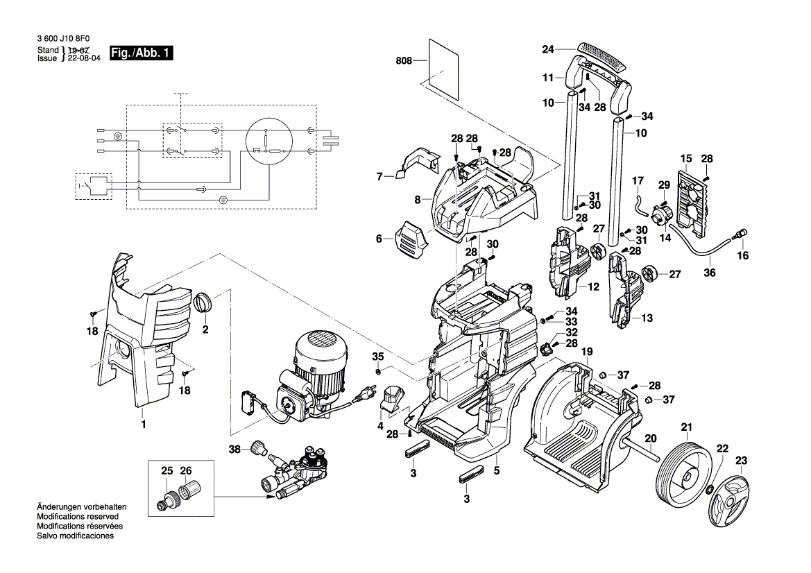 Neue echte Bosch F016L73045 Radwelle