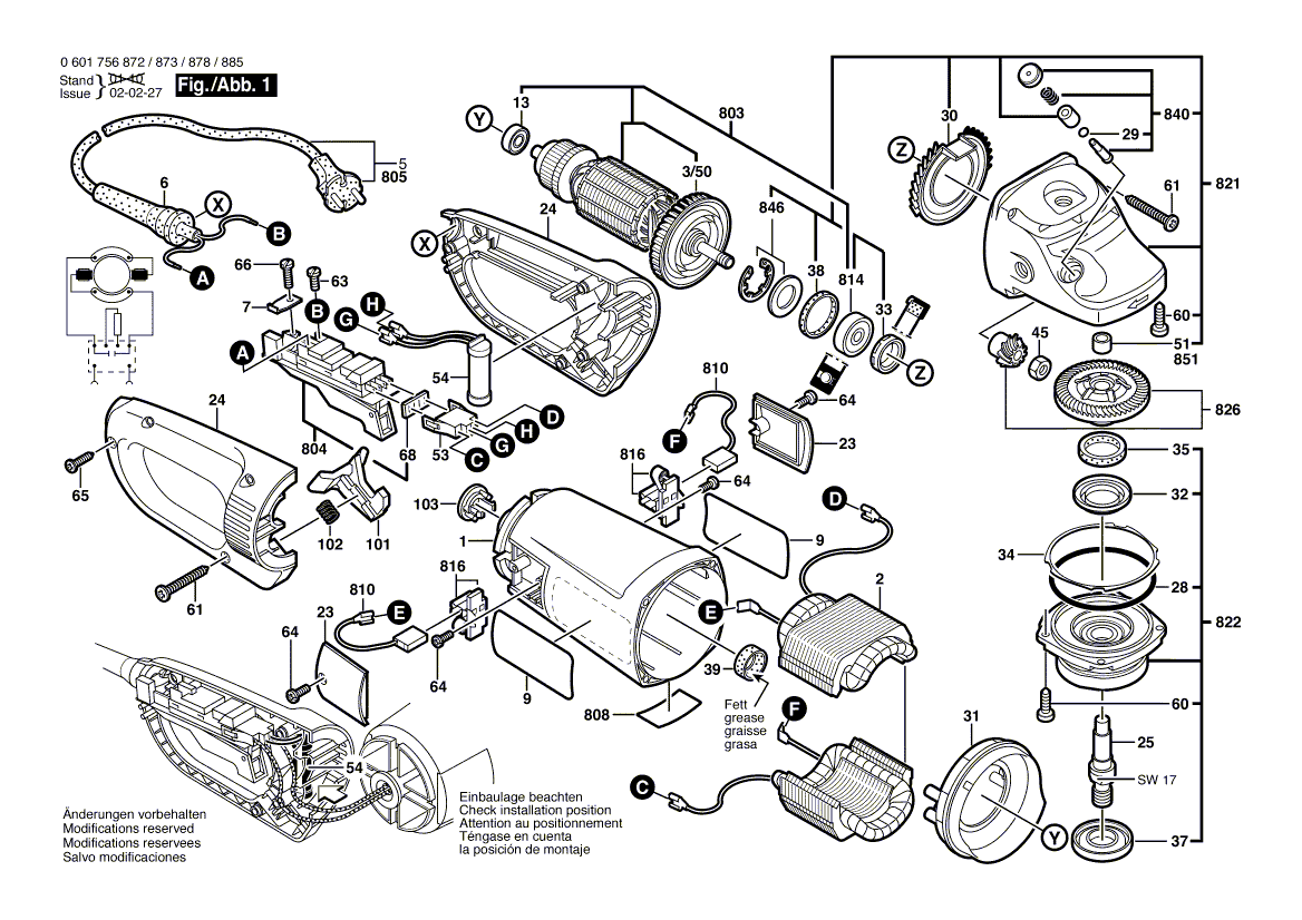 Nouveau véritable bosch 1604011182 armature