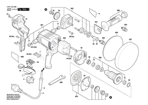 New Genuine Bosch 1619PB1765 Grinding Spindle