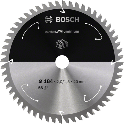 New Genuine Bosch 2608837755 Standard for Aluminium Circular Saw Blade For