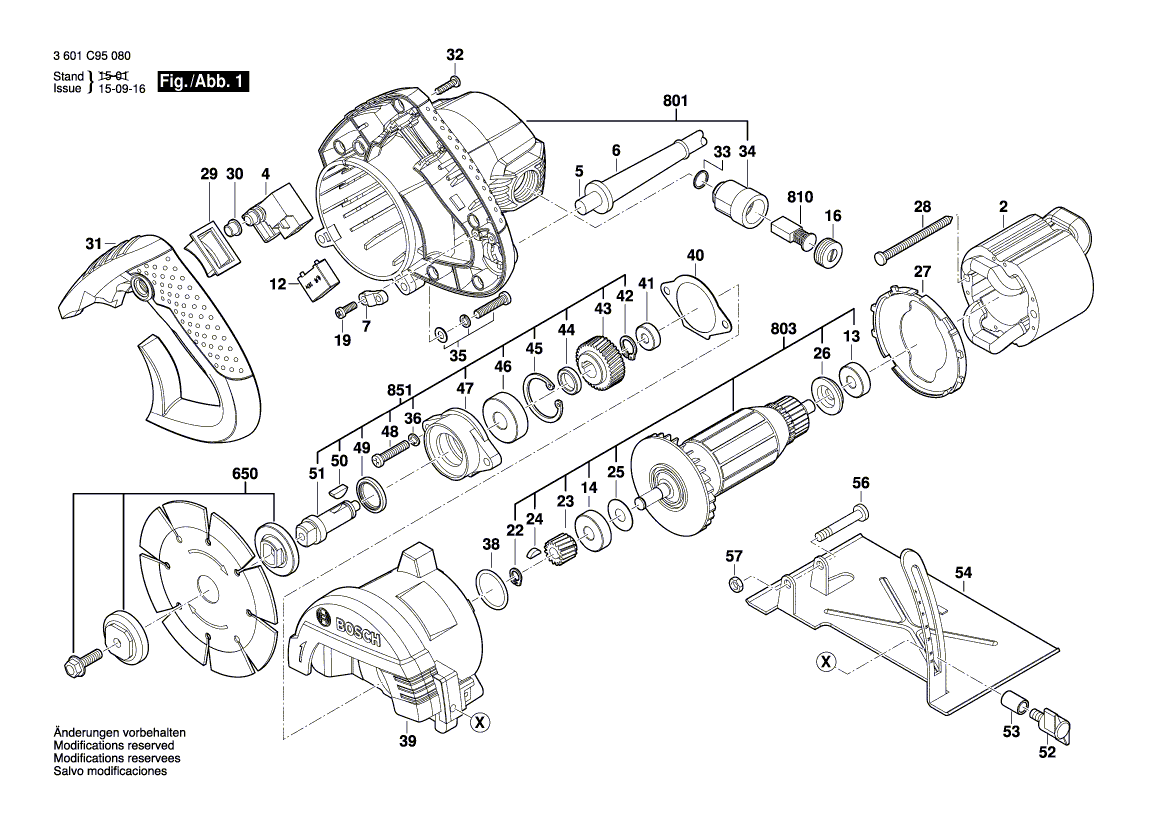 Nouveau véritable bosch 1619pa3434