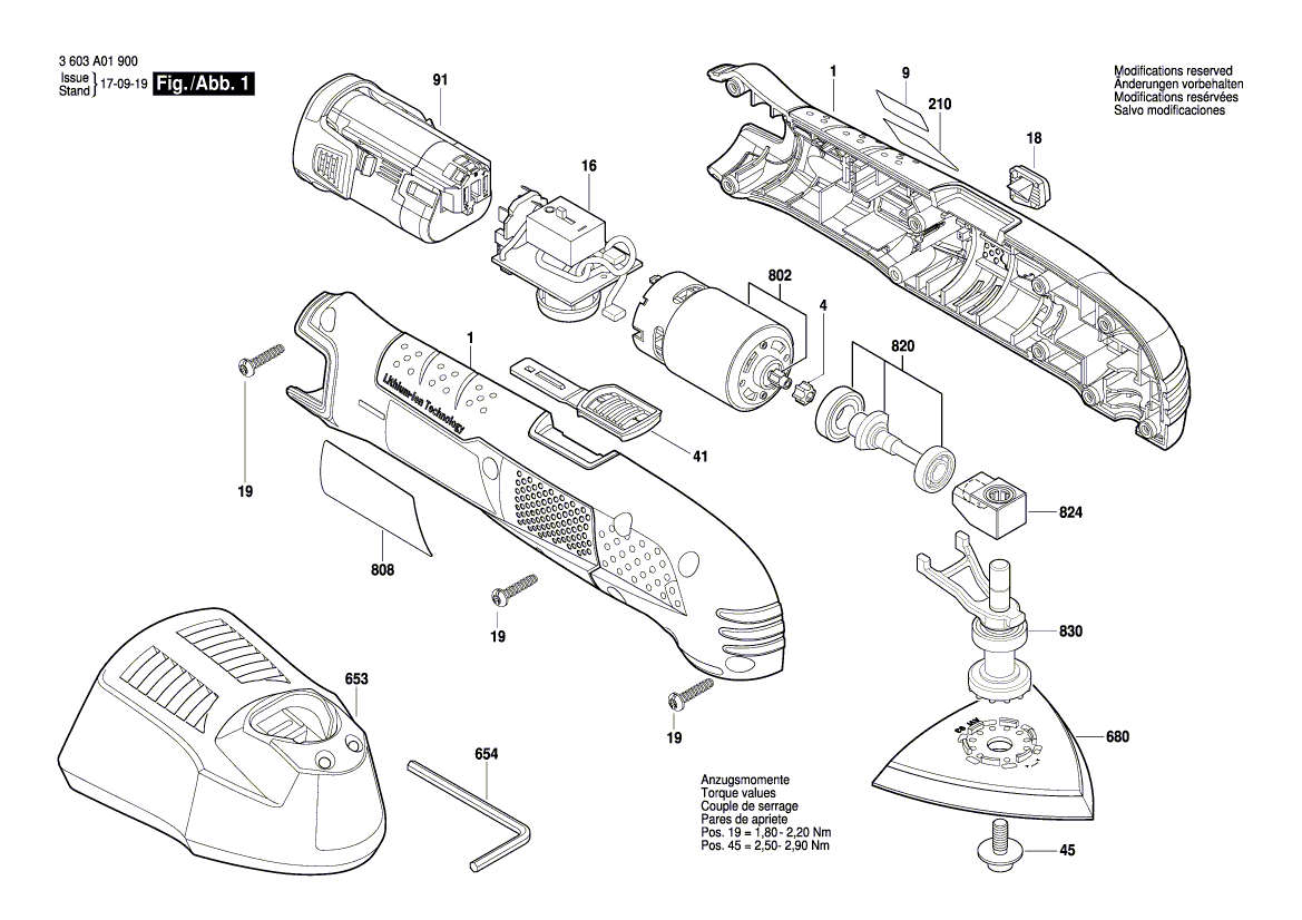 Новая подлинная табличка Bosch 160111A2ED