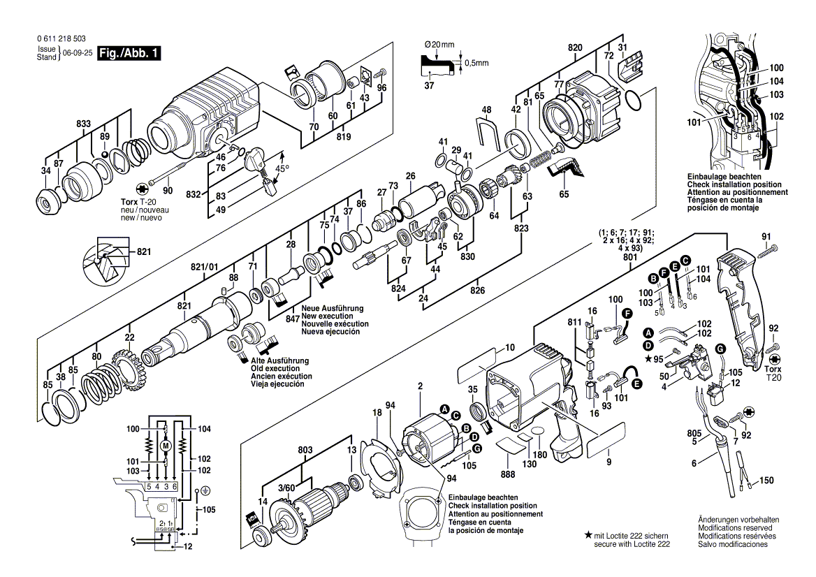 Nieuwe echte Bosch 1614010228 Armatuur met fan