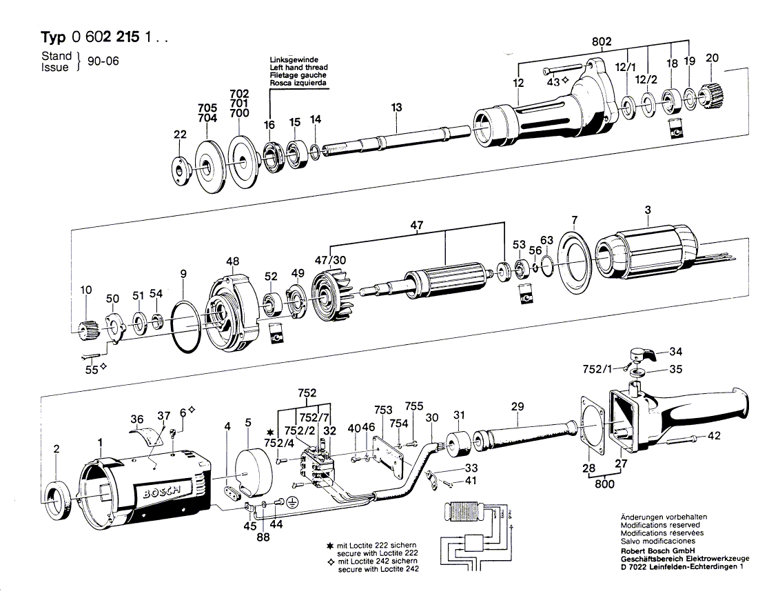 Nieuwe echte Bosch 1600209009 Zegelring