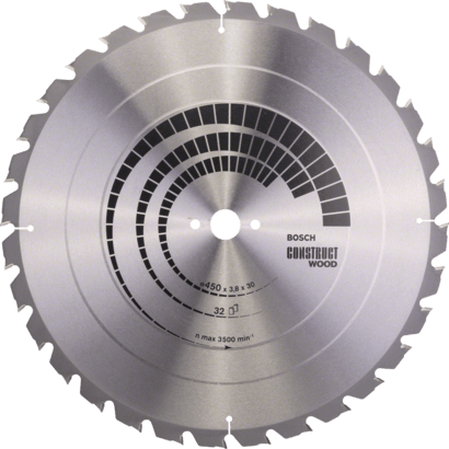 New Genuine Bosch 2608640694 Construct Wood Circular Saw Blade