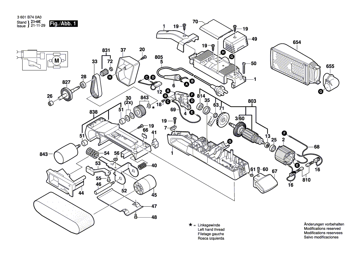 Новый подлинный Bosch 2605104549 Переворот двигателя