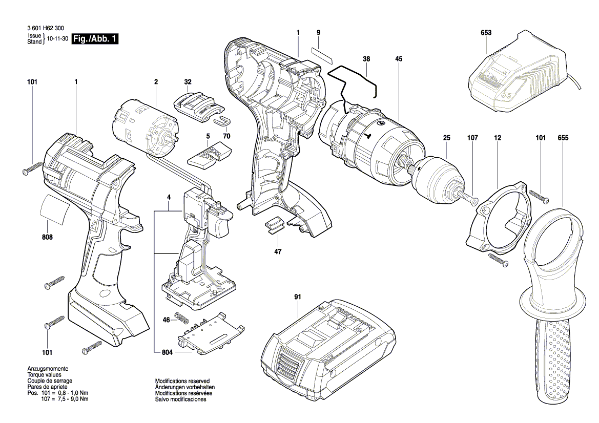 Neue Original Bosch 1609280478 Kontakthalterung 