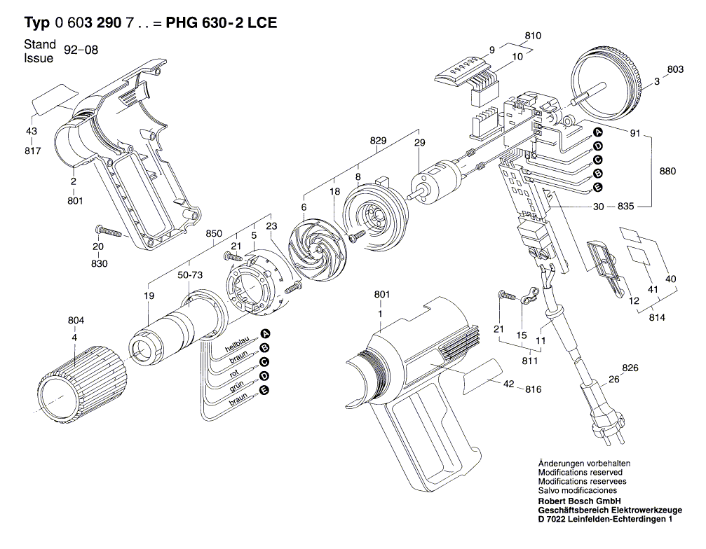 Nieuwe echte Bosch 1601118065 -naamplaatje