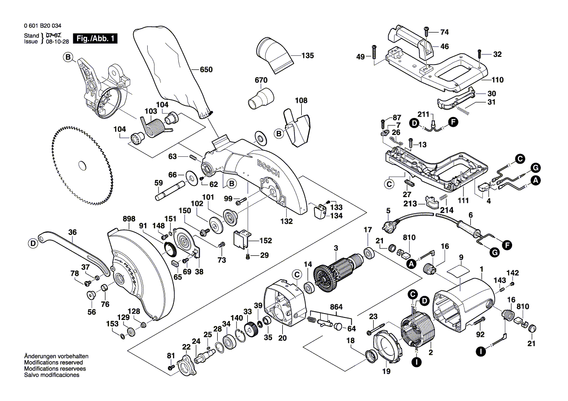 Новый подлинный Bosch 1619p03788