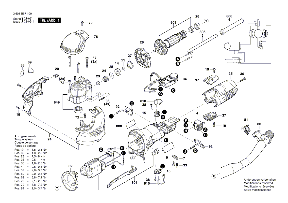 Neue originale Bosch 1607000DC1 Gehäuseeinheit 