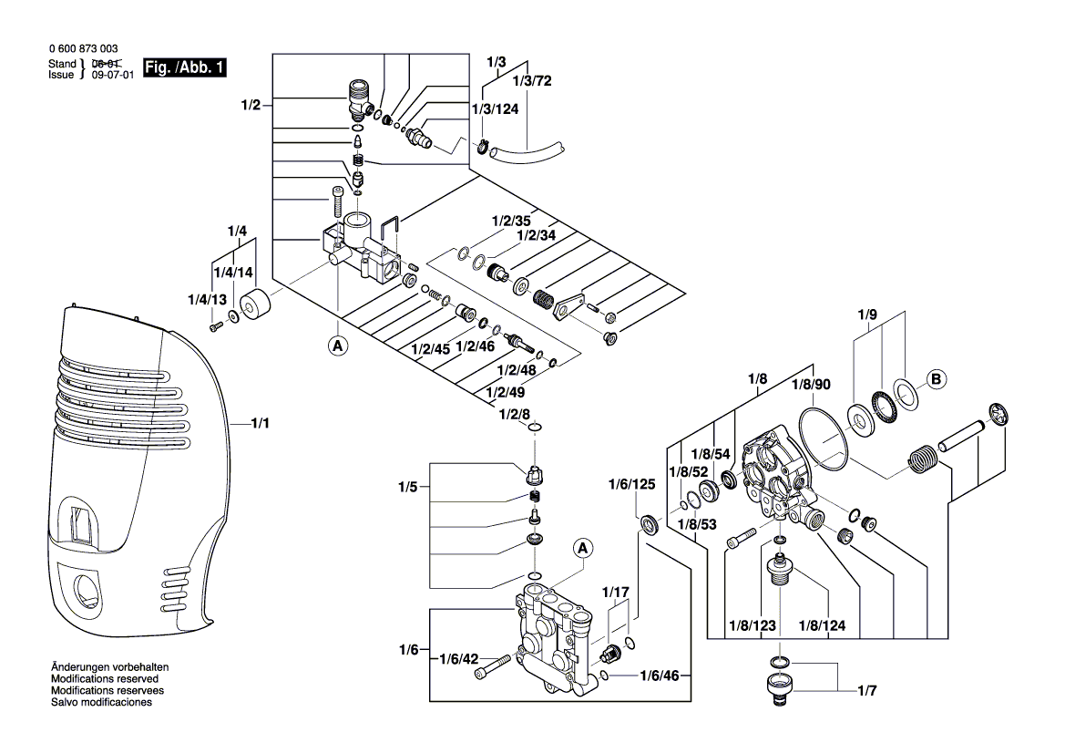 Neues echtes Bosch F016F03047 Stromversorgungskabel