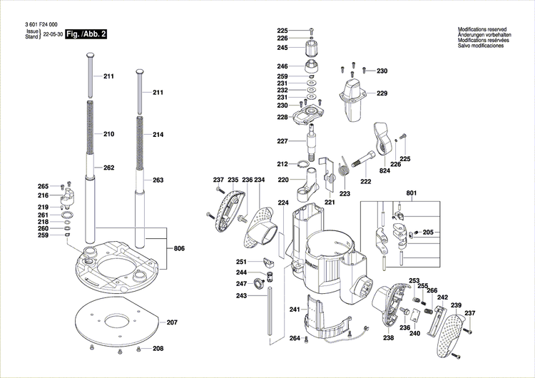 New Genuine Bosch 1619P05305 Field