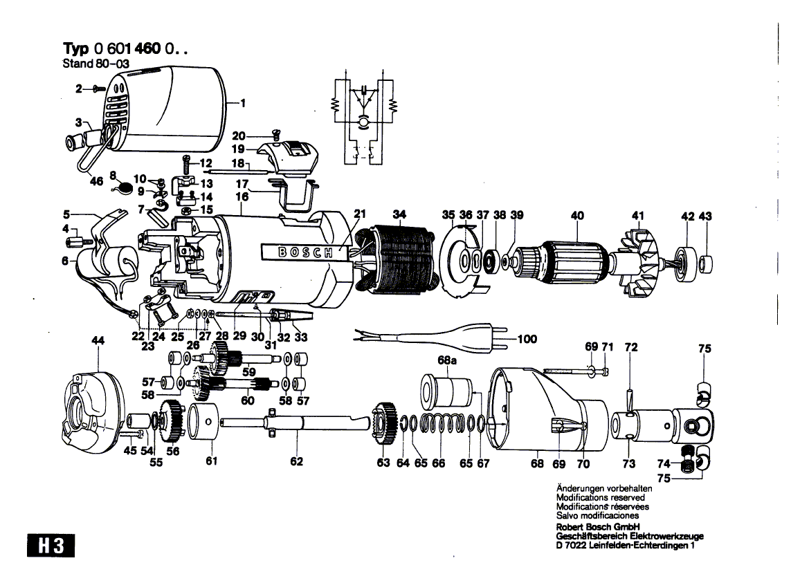 Neues echtes Bosch 1900905015 Rillenkugellager