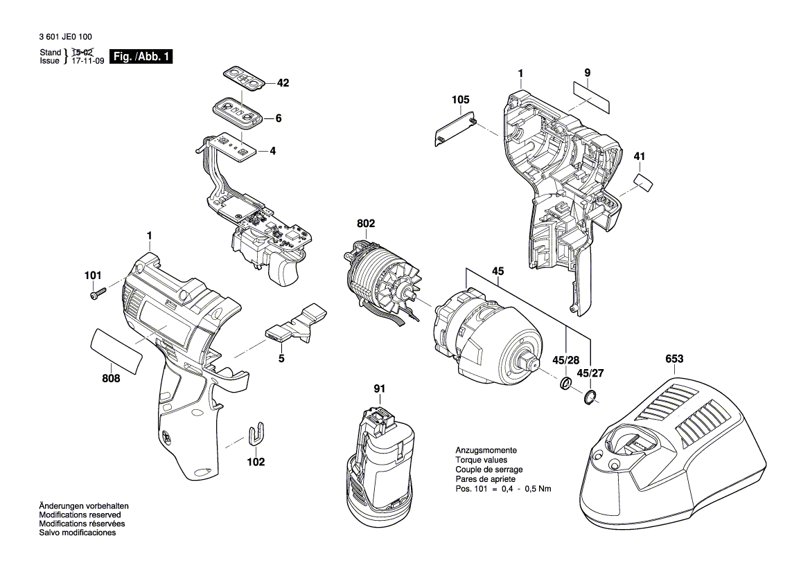 Nieuwe echte Bosch 160111A4FU -naamplaatje