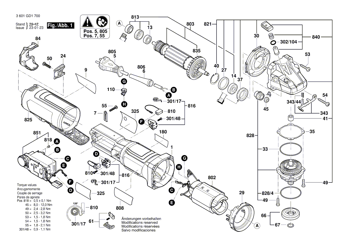 Neue echte Bosch 1600A02059 Schutzabdeckung