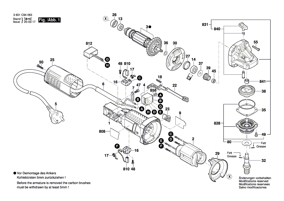 Neue originale Bosch 1619P02821 Unterlegscheibe 