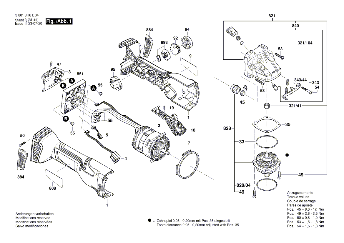 Ny ekte Bosch 1600A02GP7 beskyttelsesdekke