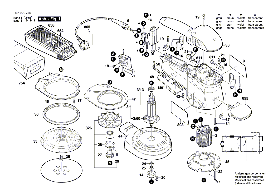 Новый подлинный Bosch 2605411069