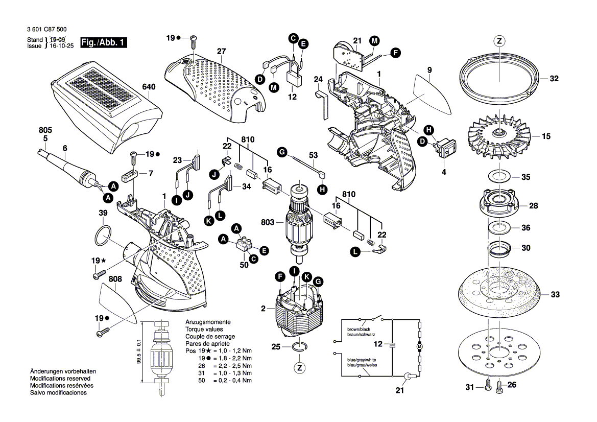 Neuer echter Bosch 2609120291 Unterdrückungsfilter