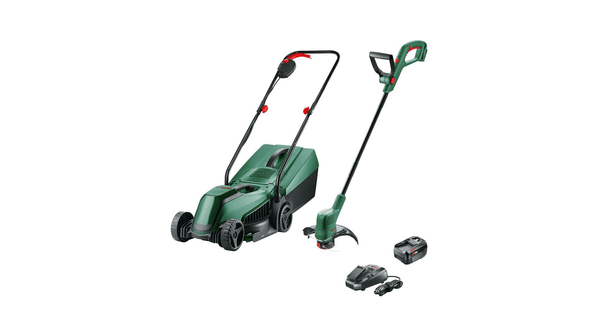 Новый подлинный Bosch 06008B9D02 18V Lawncare установил беспроводную газонокосилку