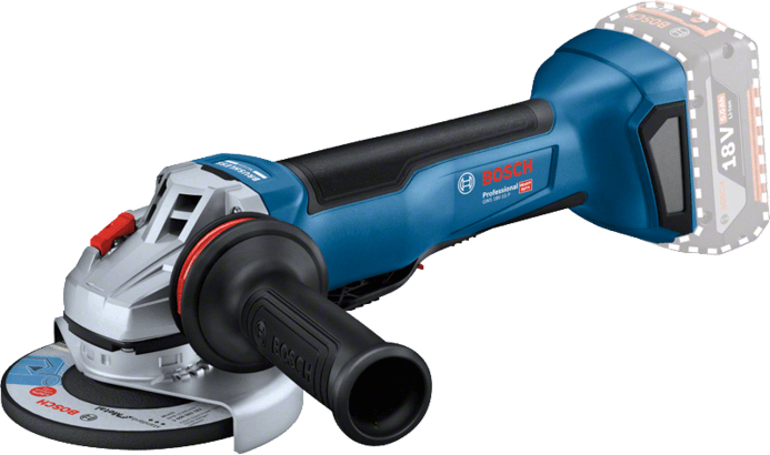 Новый подлинный Bosch 06019J4100 GWS 18V-10 P Профессиональный беспроводной угловой шлифовальный камень