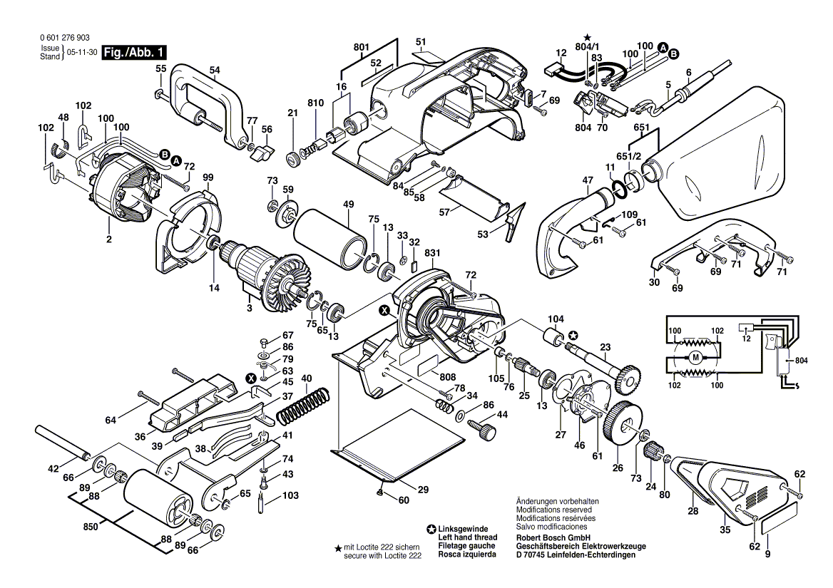 Neue echte Bosch 2610994443 Conversion -Ausrüstung