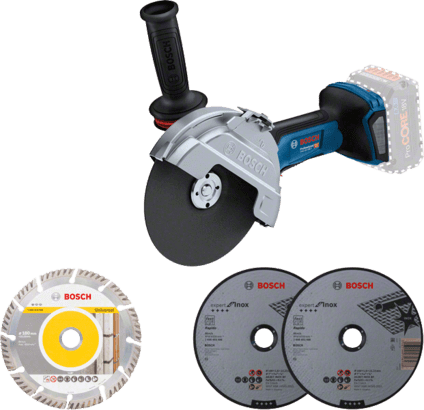 Новый подлинный Bosch 06019H6L01 GWS 18V-180 P Профессиональная беспроводная угловая шлифовальная машина