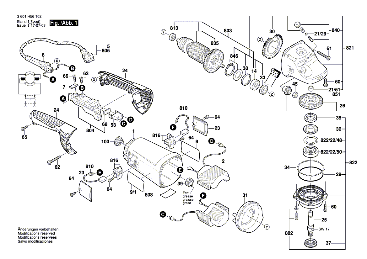 Новый подлинный Bosch 1603415006 Овальная головка