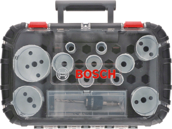 New Genuine Bosch 2608594192 BIM Progressor Hole Saw Set For rotary