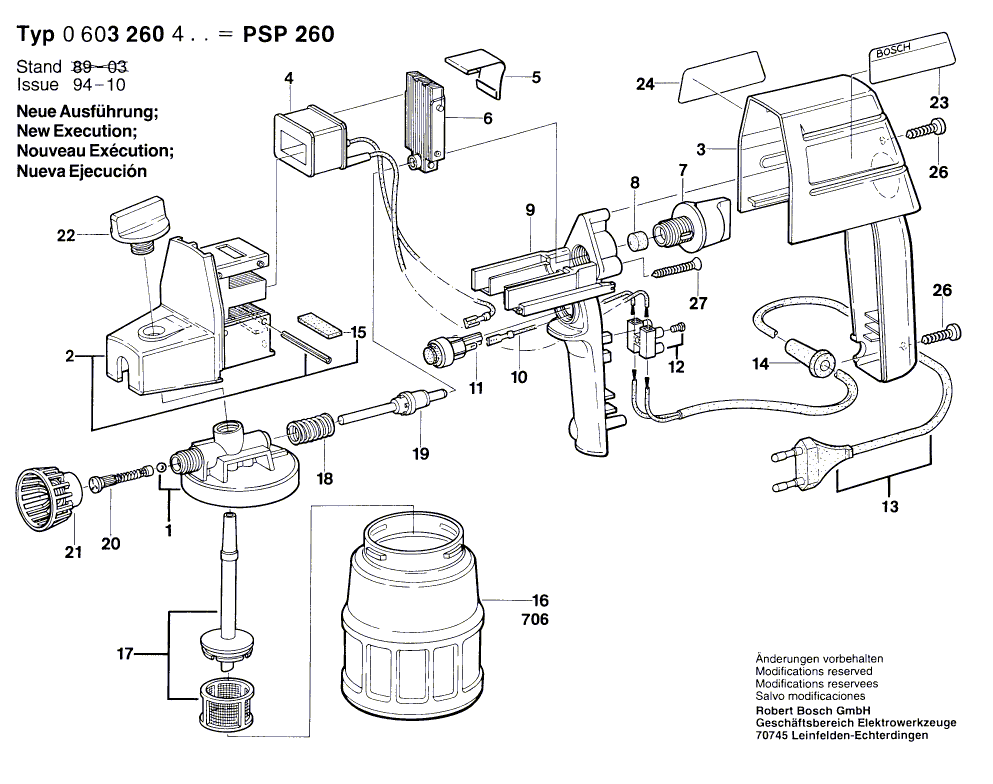 Neue echte Bosch 1609390345 Einstellschraube