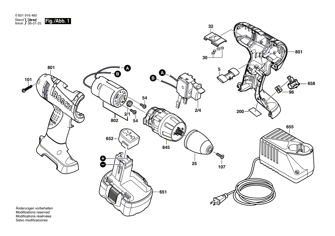 Neue echte Bosch 2601116850 Referenzplatte