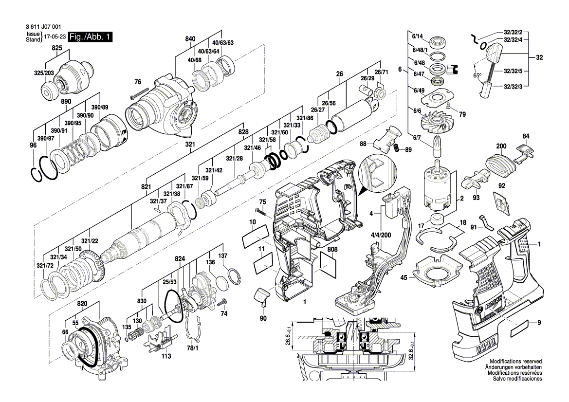 Neuer Original Bosch 1609280A56 Kontaktträger 