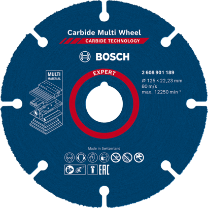 Neue originale Bosch 2608901189 EXPERT Hartmetall-Multisägeblätter für klein 