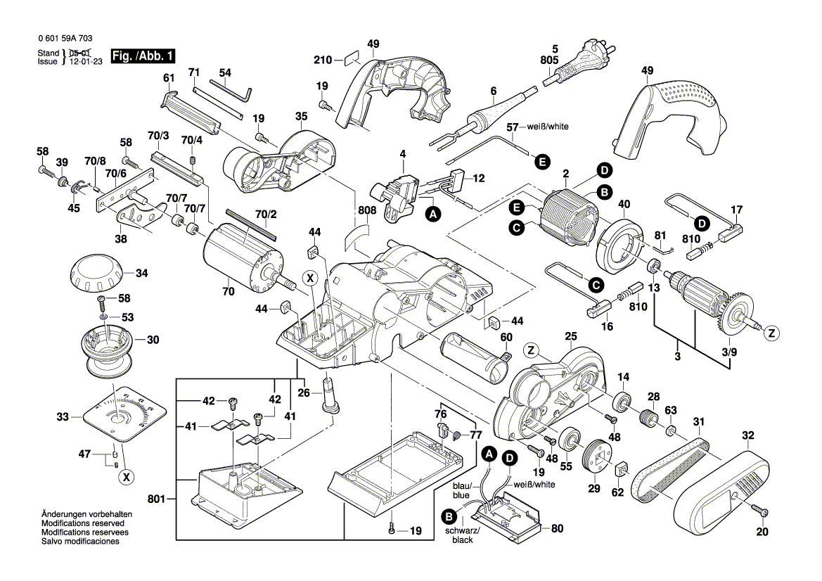 Neues echtes Bosch 2601111415 -Typenschild